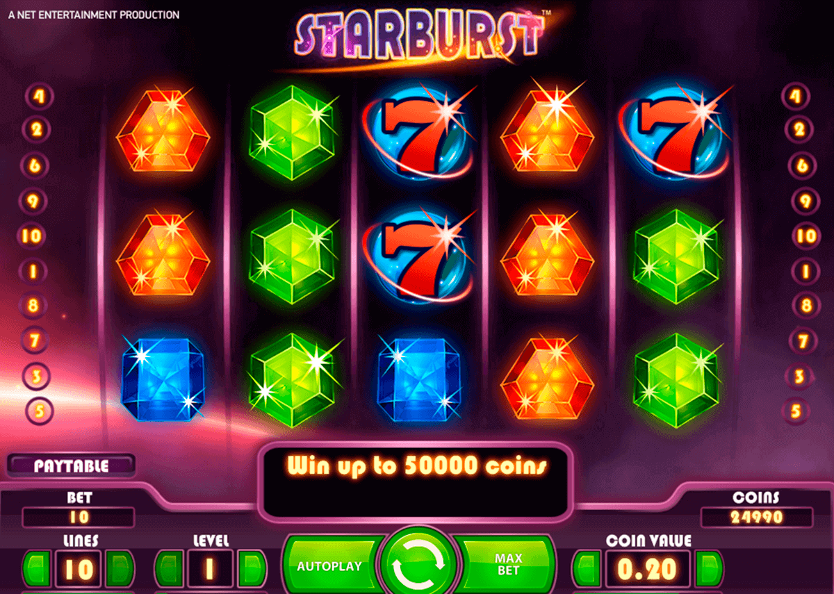 starburst netent free slot